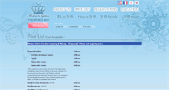 Desktop Screenshot of maris-gina.com